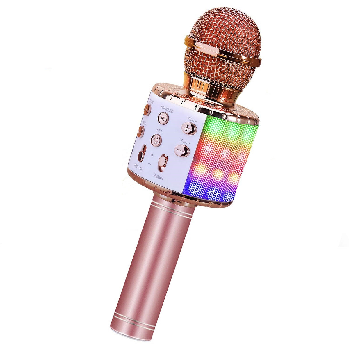 Amazing 7 in 1 Karaoke Microphone with LED light show, a karaoke party in  your hand! – Mr Entertainer Shop