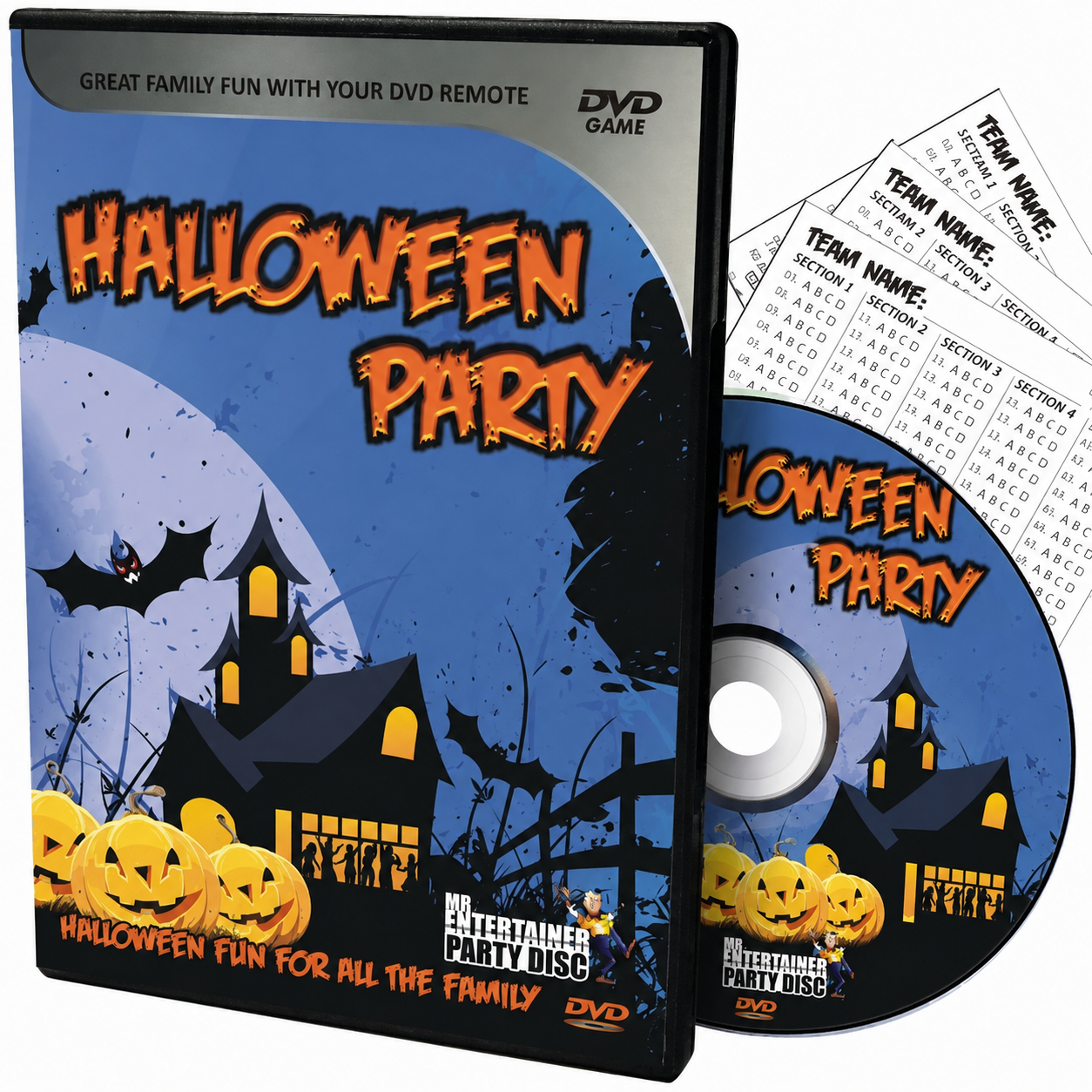 Mr Entertainer Halloween PartyDisc DVD – Mr Entertainer Shop