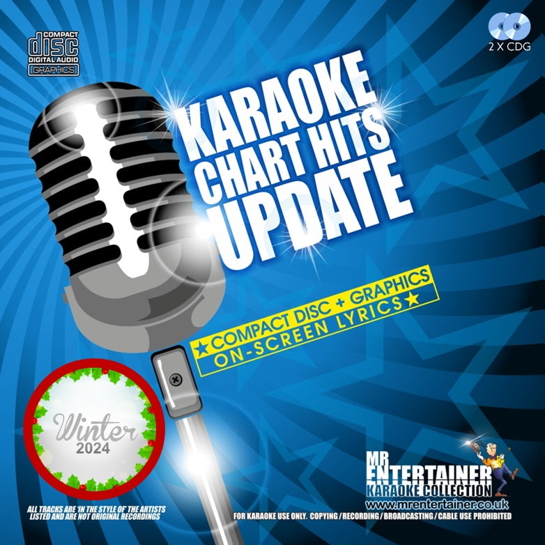 Doppio CD Karaoke Mr Entertainer - Chart Hits 2020 E Big