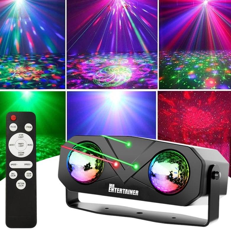 Moonwave LED & Laser 6-in-1 Party Light – Mr Entertainer Shop