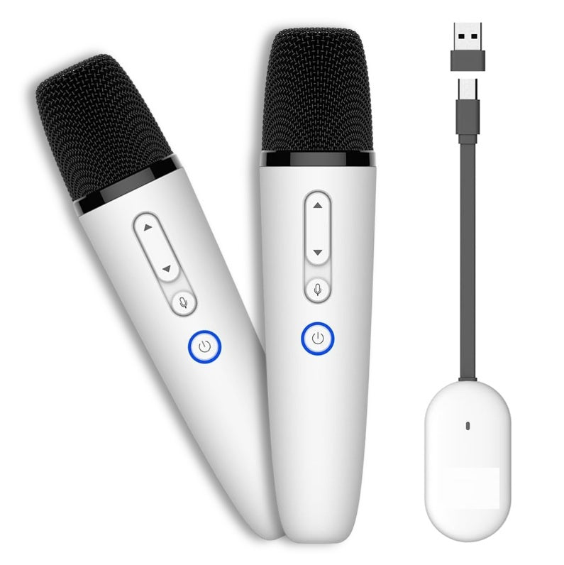 Tesla Dual Wireless Karaoke Microphones – Mr Entertainer Shop