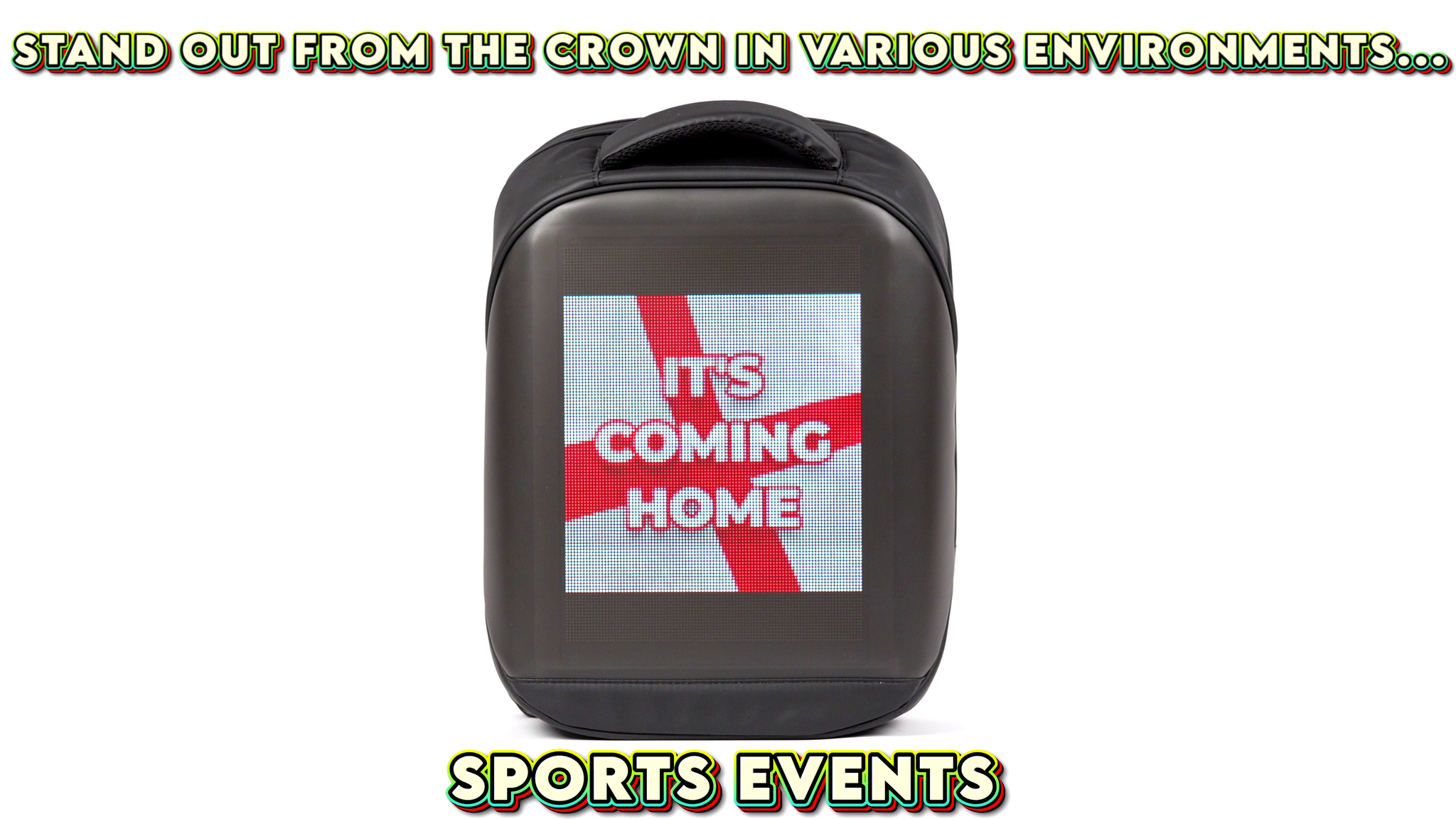 Glopack LED Screen Backpack – Mr Entertainer Shop