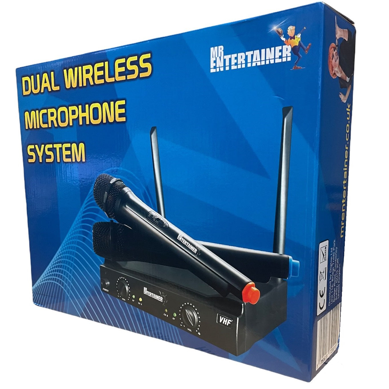 Gemini GMU-M200 UHF Duales Drahtloses Mikrofonsystem