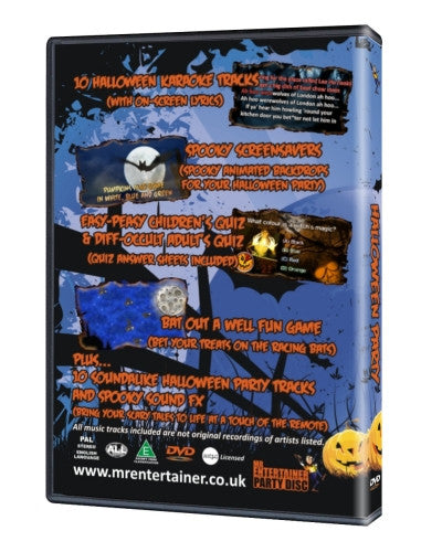 Mr Entertainer Halloween PartyDisc DVD – Mr Entertainer Shop