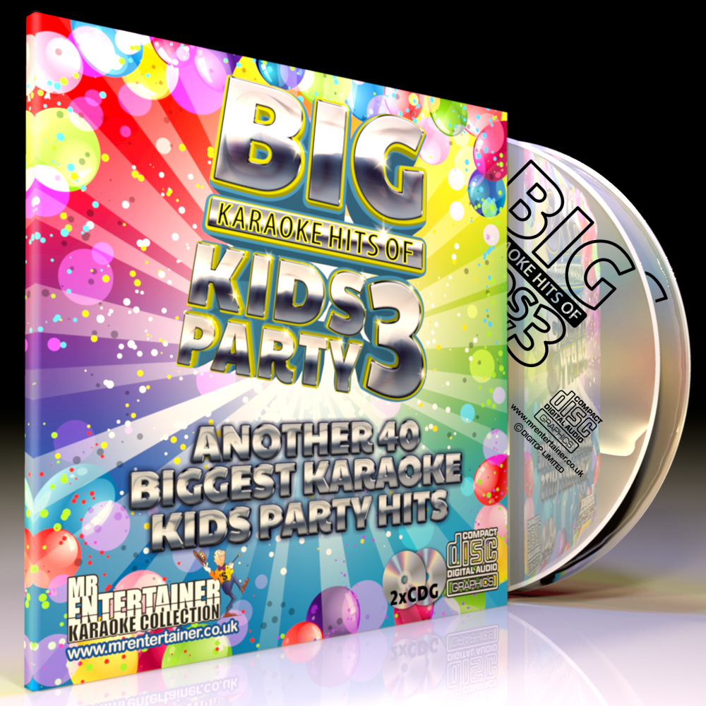 Mr Entertainer Big Karaoke Hits of Kids Party Vol. 3 – Mr