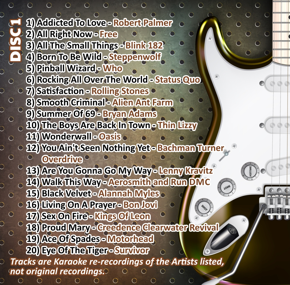 thumbnail image 2 of 26 CD+G Karaoke Disc Set – All Hits Toolbox: Rock, Oldies, Country – 2024 Sale 2 of 6